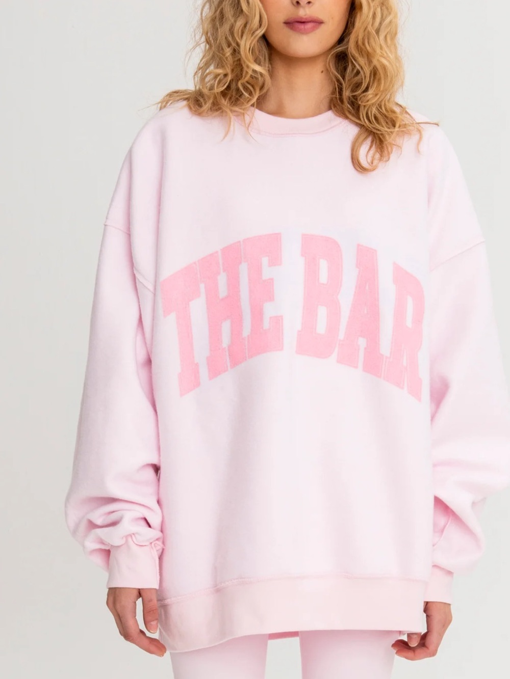 The Bar Varsity Sweatshirt Reversible PEONY / IRIS